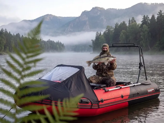 Моторная лодка HUNTER 420 PRO